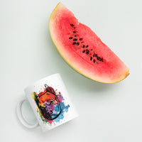Tasse mit Hundekopf