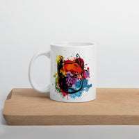 Tasse mit Hundekopf
